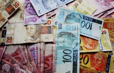 Brazilian reals, money & banking